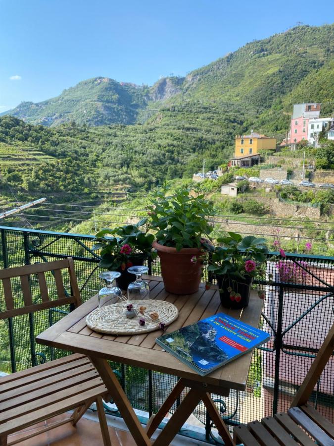 La Porta Sul Taragio Lägenhet Corniglia Exteriör bild