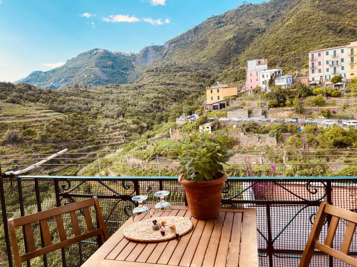 La Porta Sul Taragio Lägenhet Corniglia Exteriör bild