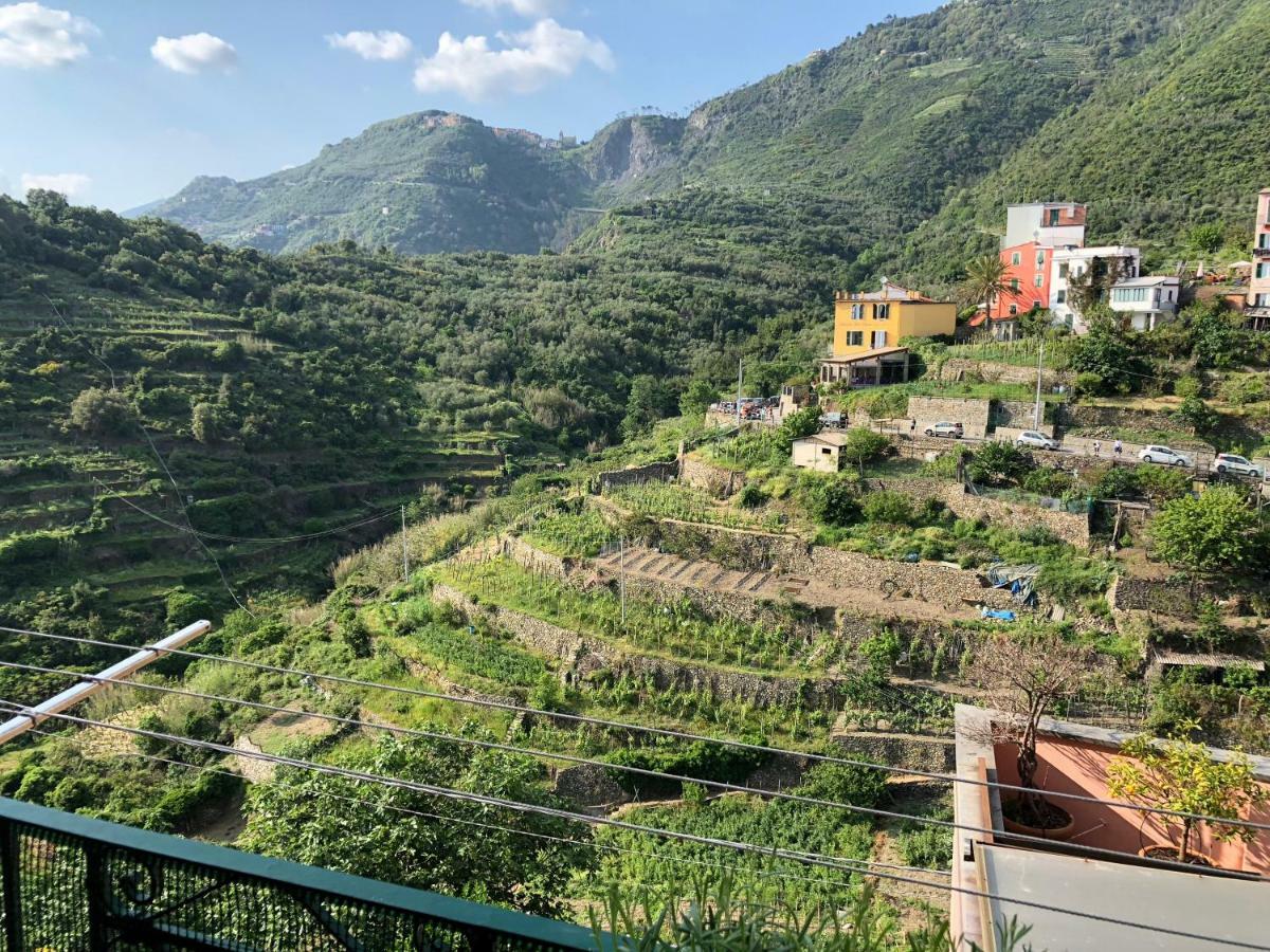 La Porta Sul Taragio Lägenhet Corniglia Exteriör bild